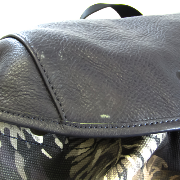 Coach Hawaiian F72083 Unisex Leather,Canvas Backpack Beige,Gray,Navy - Picture 5 of 10